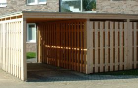 Image - Carport Holzbau Stevens